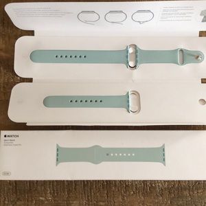 AUTHENTIC APPLE WATCH SPORT BANDS S/M and M/L 42 MM (Turquoise)